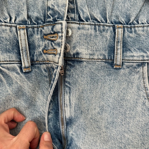 Mango denim dress, size XS, worn once, like new - Picture 10 of 11